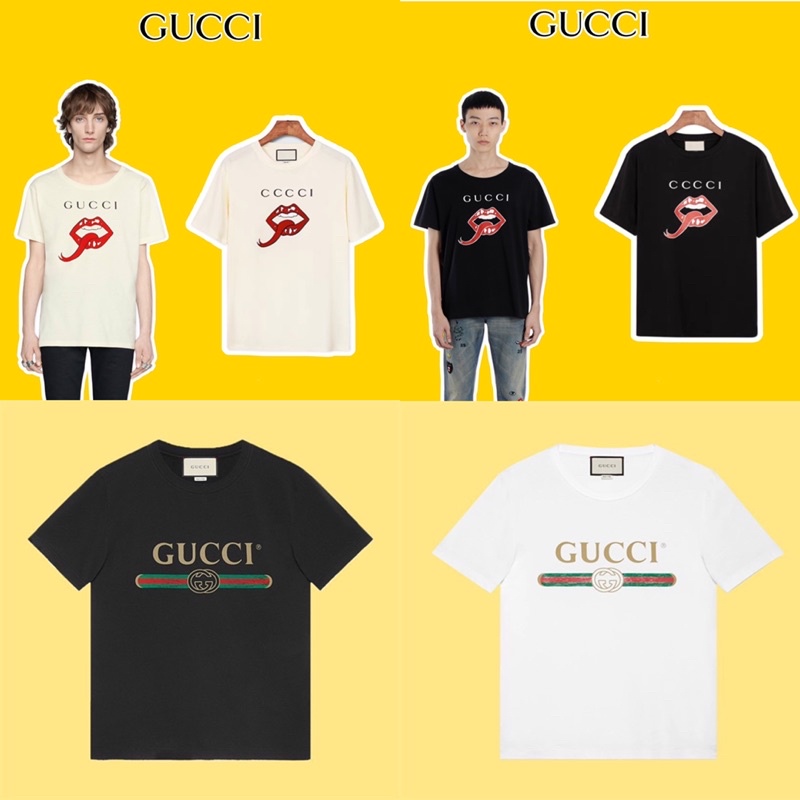 Gucci UNISEX TShirt For Men / Women Extremely High Quality Standard