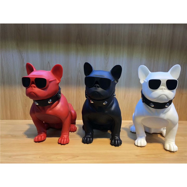 bulldog shaped speaker