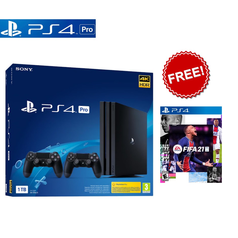 ps4 1tb 2 controllers bundle