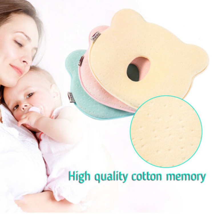 baby head support pillow prevent flat head plagiocephaly