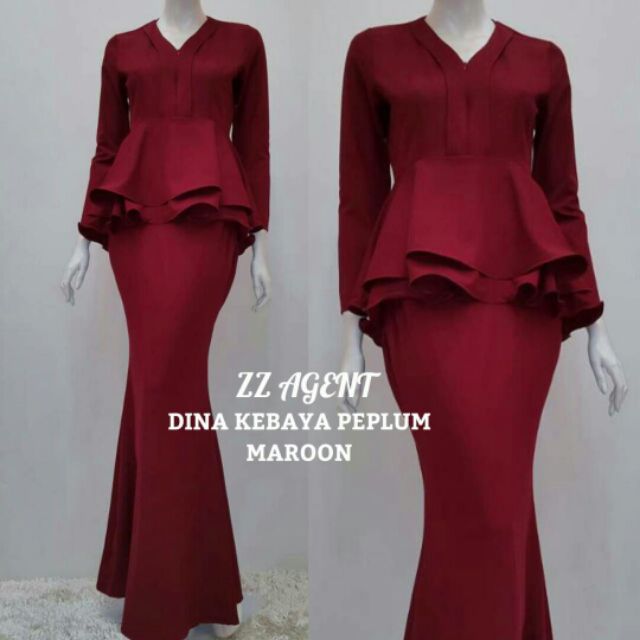 baju kebaya peplum