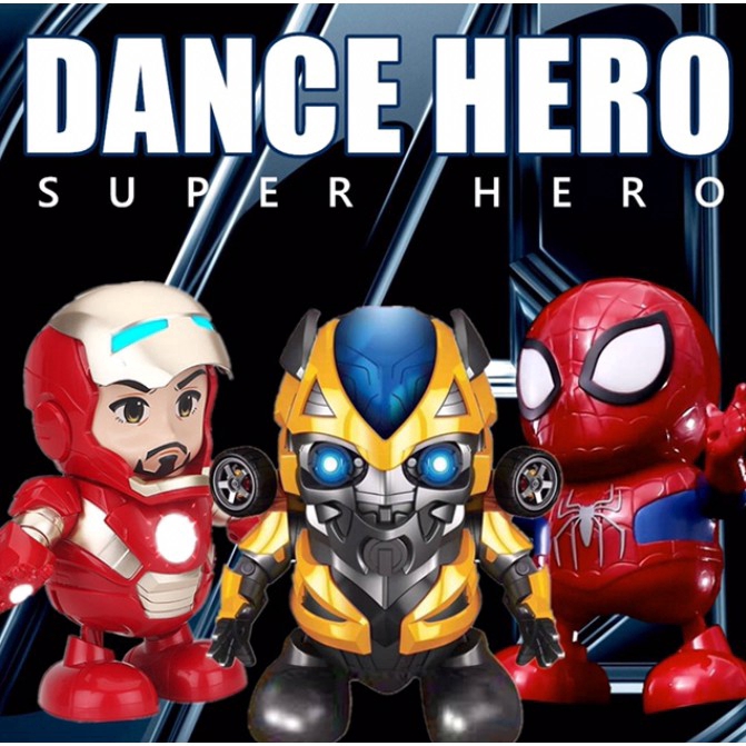 dancing robot bumblebee