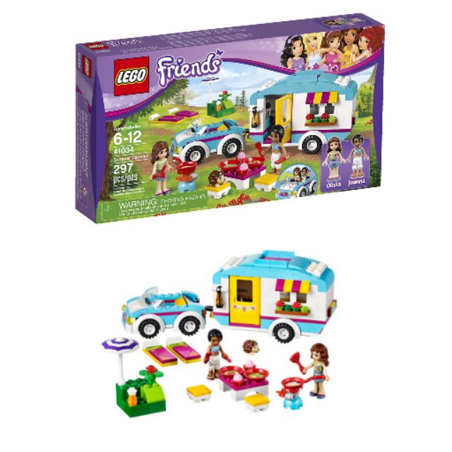 lego friends caravan