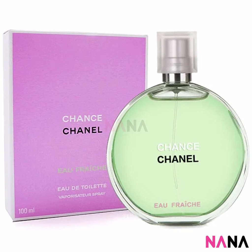 chanel chance perfume green bottle