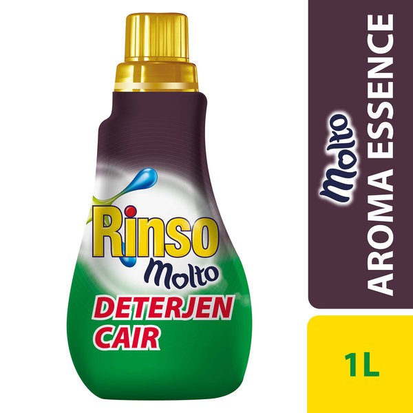Rinso Molto Liquid Detergent 1 Liter Aroma Essence Liquid Detergent Shopee Malaysia