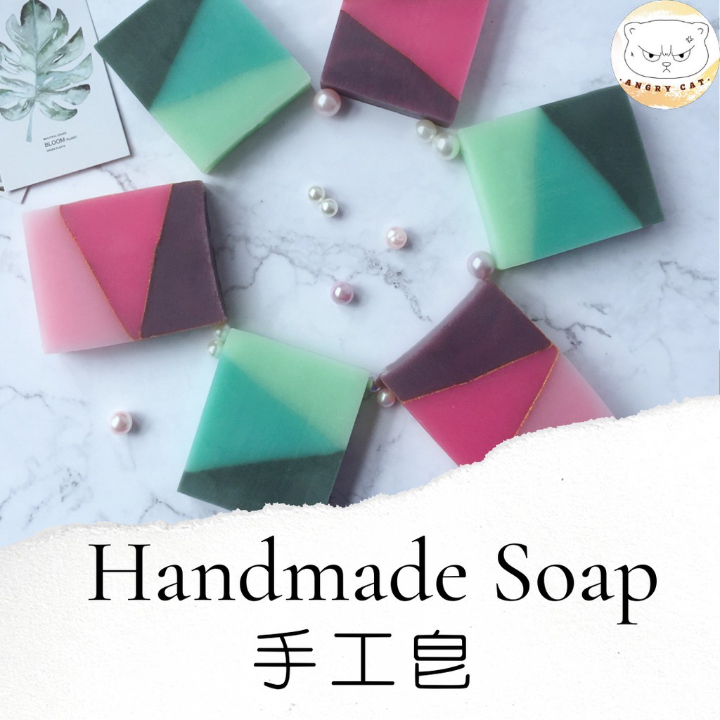 Artisan Soap Moisturizing Soap 分层手工皂 香皂 肥皂 敏感肌肤 礼物