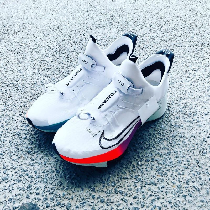 Nike Zoom Tempo Next% Flyease White Olympics | Shopee Malaysia