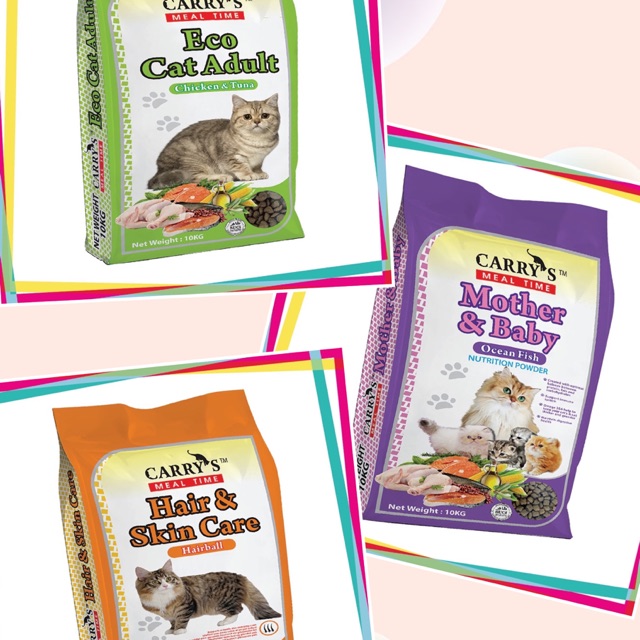 Carry’s Cat 🐈 Food 10kg Shopee Malaysia