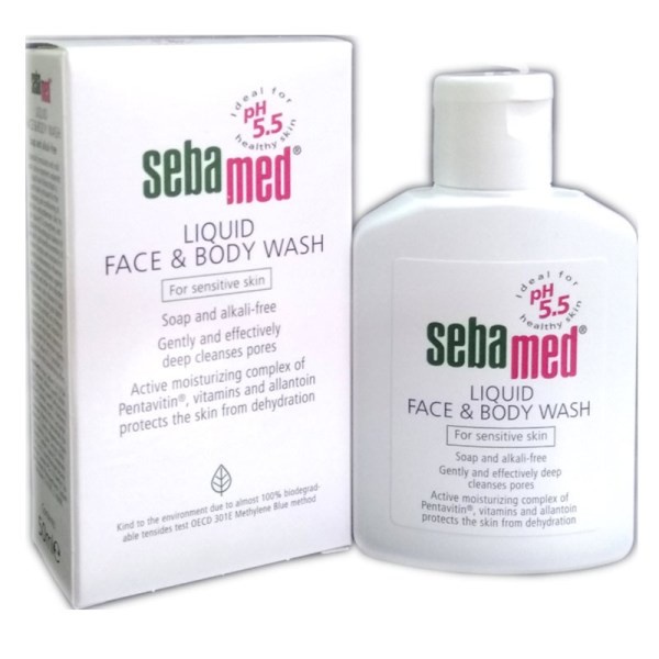 Sebamed Liquid Face And Body Wash 50ml Shopee Malaysia