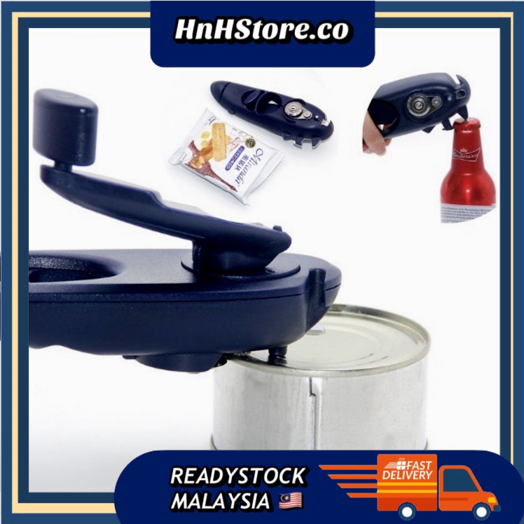 HNH 8 in 1 Can Opener Pembuka Tin Pembuka Botol Kitchen Tools Kitchen Accessories 開罐頭器