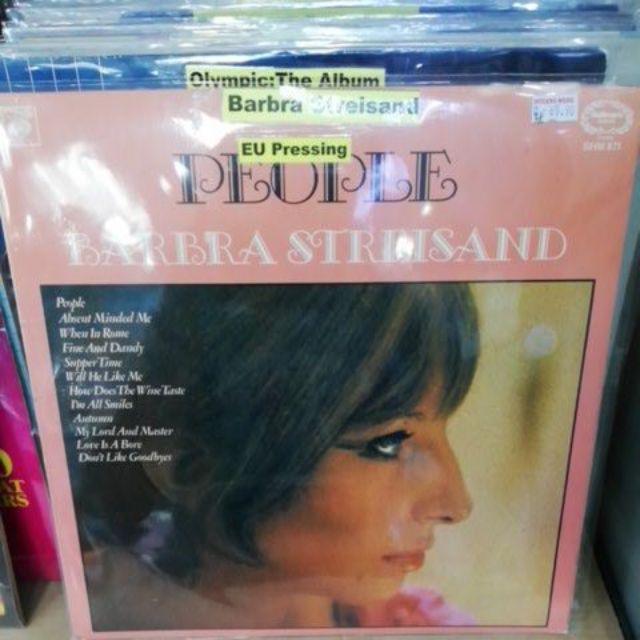 Barbra Streisand People Lp Shopee Malaysia