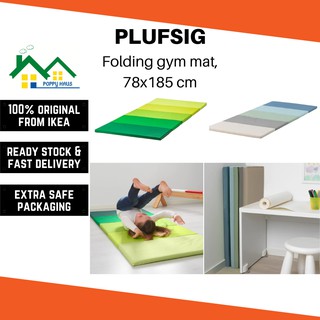 Buy Big Sale Ikea Prouchy Folding Fitness Mat Yoga Mat Fitness Mat Pink Blue Green 78x185 On Ezbuy Sg