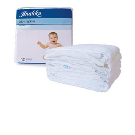 Anakku Baby Napkin 10 Pcs Kain Lampin Bayi Shopee Malaysia