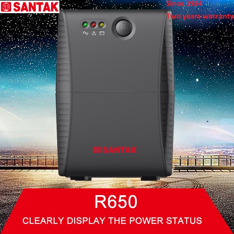 ซานแทคหุ่นยนต์ยูพีเอส 360W UPS แหล่งจ่ายไฟสำรองแบตเตอรี่ป้องกันไฟกระชากคอมพิวเตอร์สำรอง