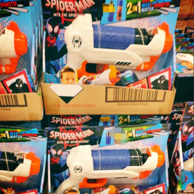 spider man web burst blaster