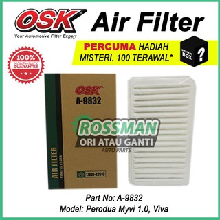 OSK Oil FIlter For Perodua Alza Myvi Viva Kelisa Kenari 