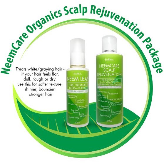 Ecoherbs Neemcare Complete Set For Treating Premature White
