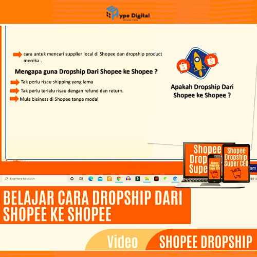 cara dropship di shopee malaysia