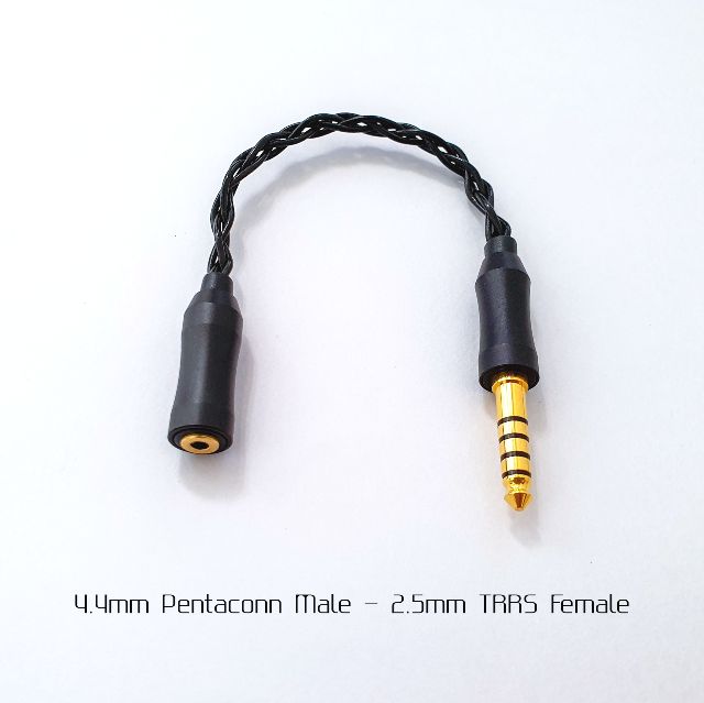 2.5 mm balanced to 3.5 mm unbalanced