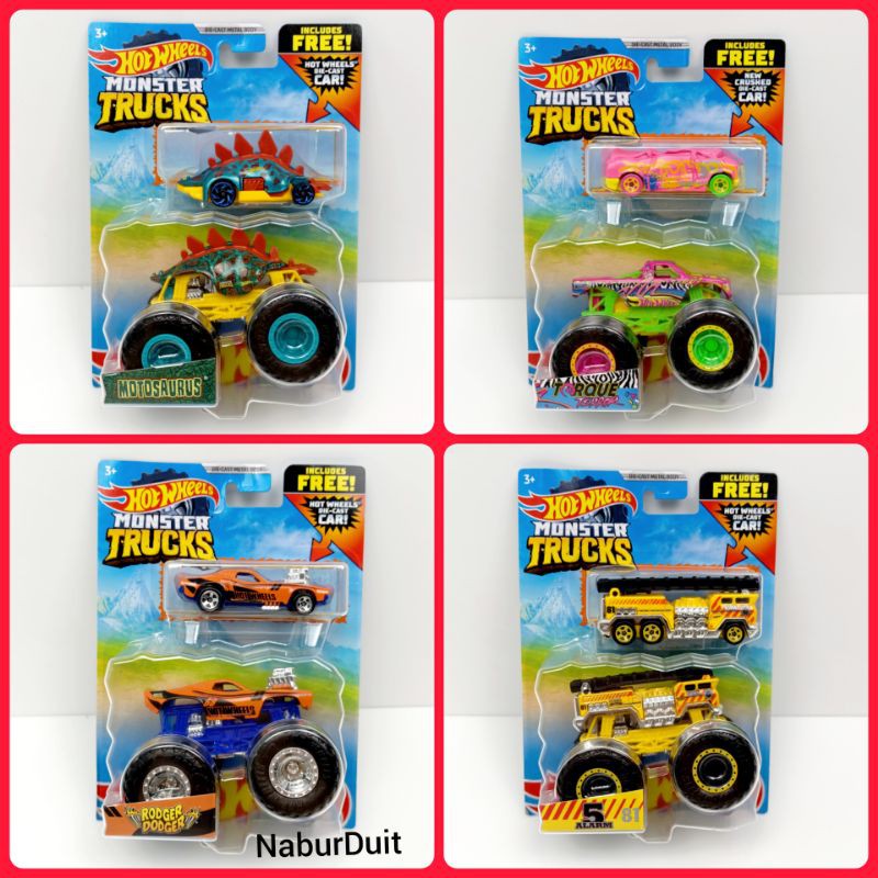 Hot Wheels Monster Trucks 1:64 Lot D Original Mattel Hotwheels | Shopee ...