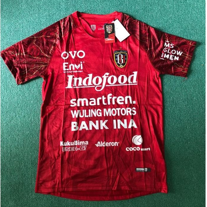 JERSEY BALL BALI UNITED HOME LIGA 1 2020 2021 GRADE ORI | Shopee Malaysia