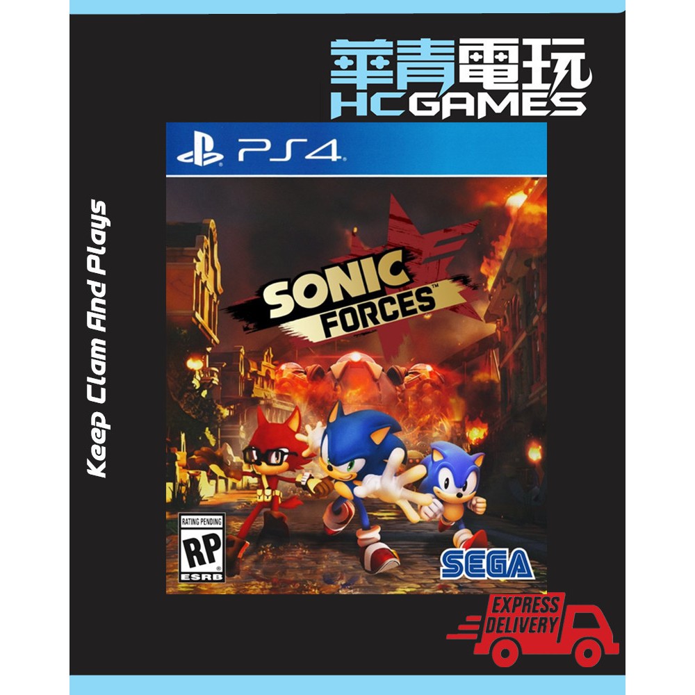 PS4 Sonic Forces (Disk - New&Seal - English) | Shopee Malaysia