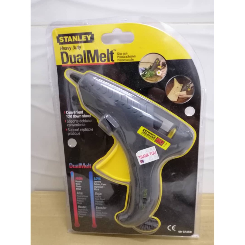 Heat Glue Gun Heavy Duty Stanley Dual Melt Shopee Malaysia