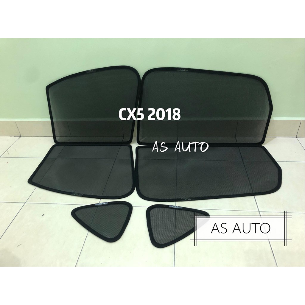 Mazda CX5 2017-2018 Fit Magnetic Sunshade  Shopee Malaysia