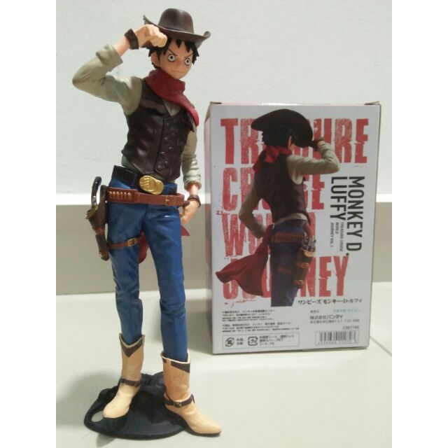 cowboy luffy figure