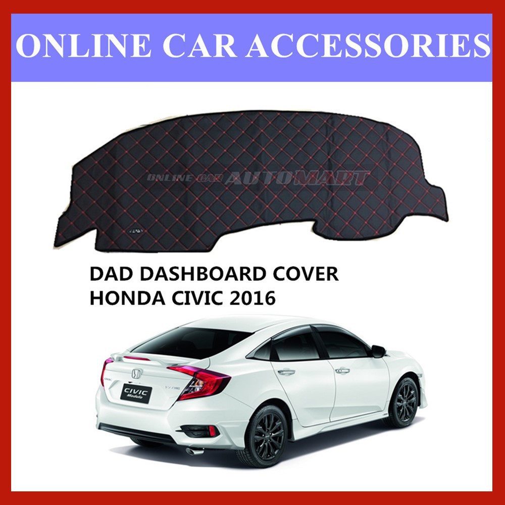 DAD Non Slip Dashboard Cover - Honda Civic Yr 2016