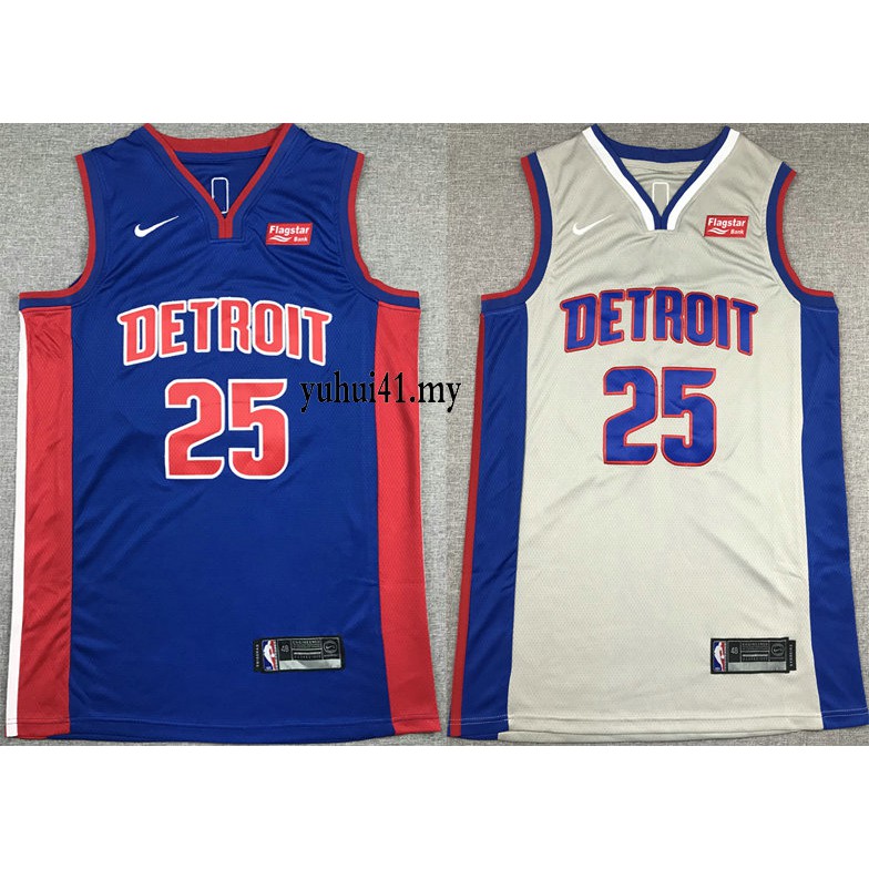 red and blue nba jersey