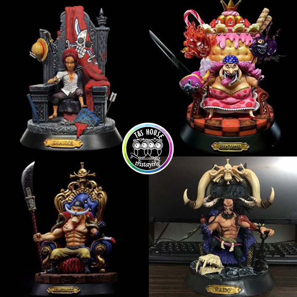 Onepiece Big Boss Big Mom Shanks Kaido Newgate Statue Anime Comics Cartoon Shopee Malaysia