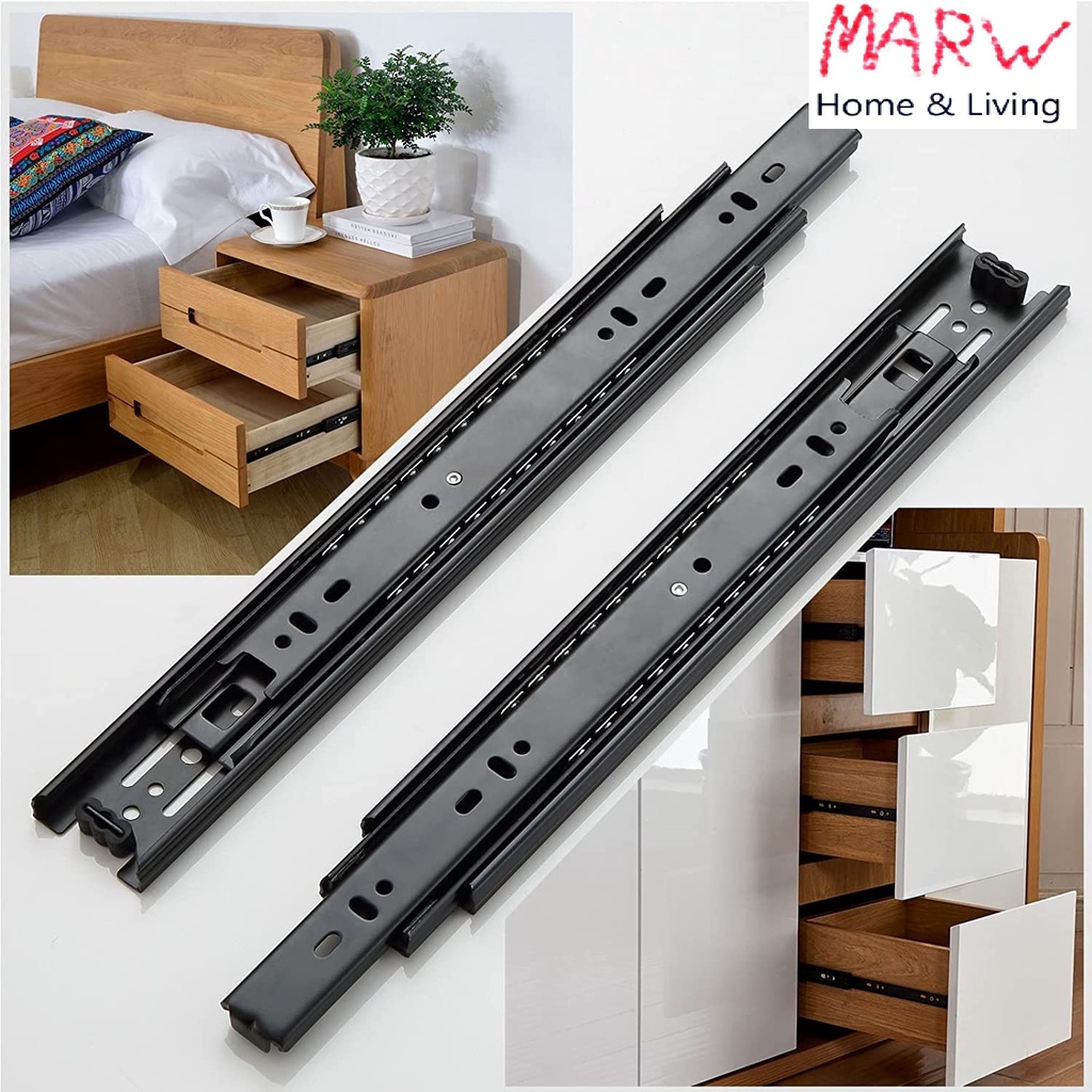 Drawer Slide Heavy Duty Soft Close & Non Soft Close Ball