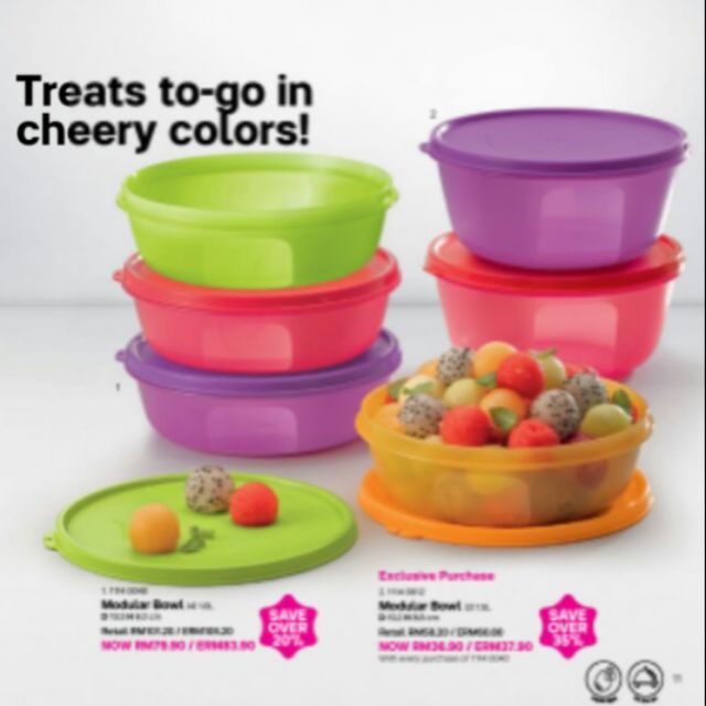 Buy Tupperware Modular Bowl 1 0l Seetracker Malaysia