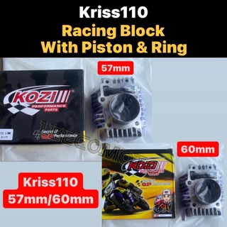 Block Racing Kriss110 57mm Complete Set Blok Kriss Kriss110 Modify Racing Block Kriss Spareparts Ori Spec 57mm Shopee Malaysia