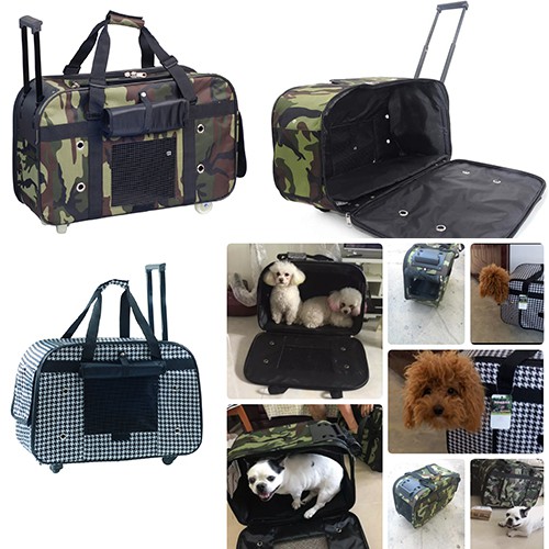 dog travel carrier with wheels