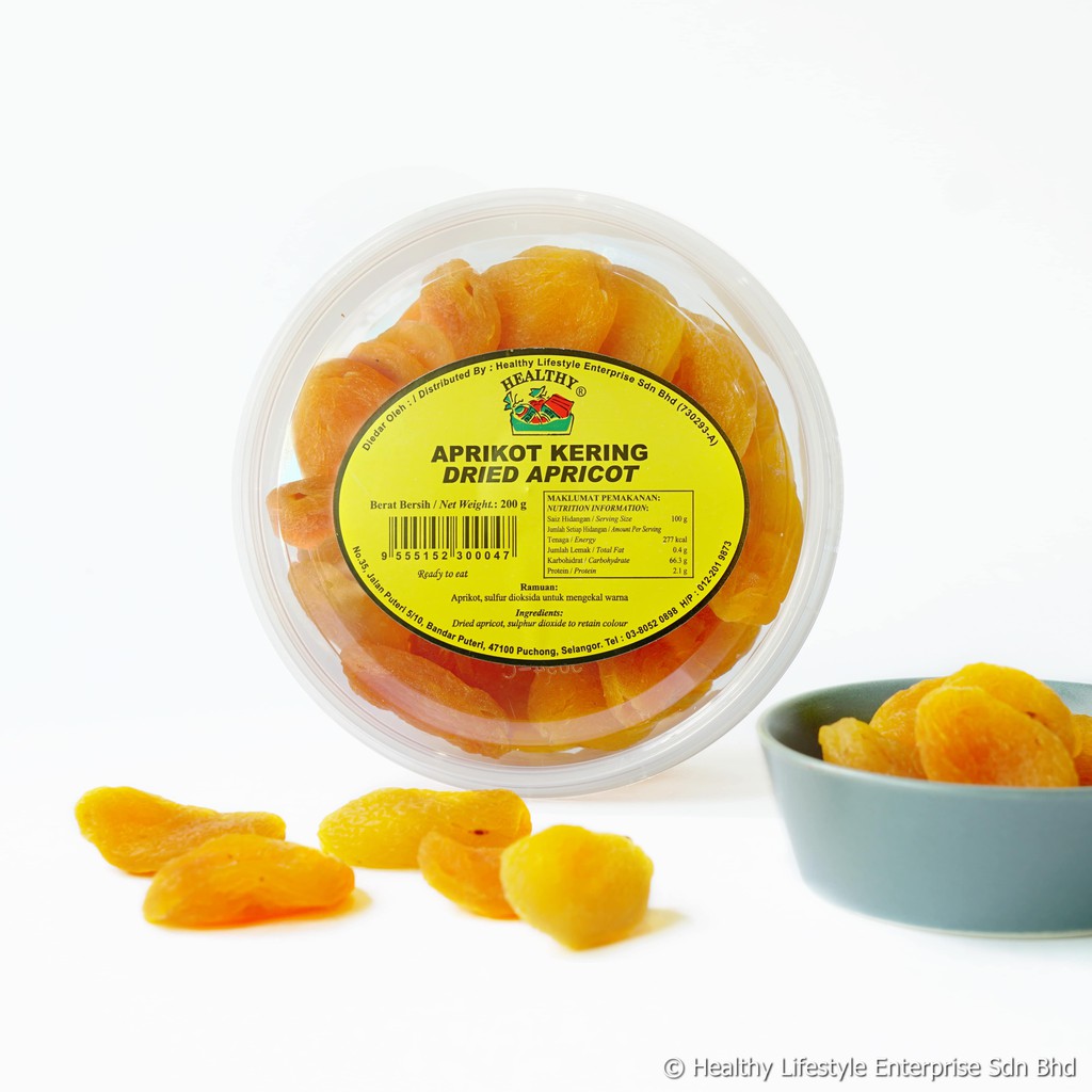 HEALTHY Dried Apricot 200g | Shopee Malaysia