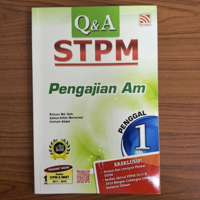 Q A Stpm Pengajian Am Penggal 1 Shopee Malaysia