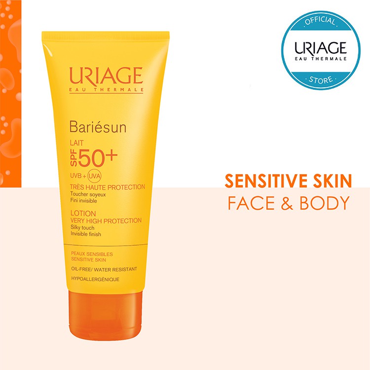 Uriage Bariesun Lotion SPF50+ Sunscreen (100ml) Shopee Malaysia