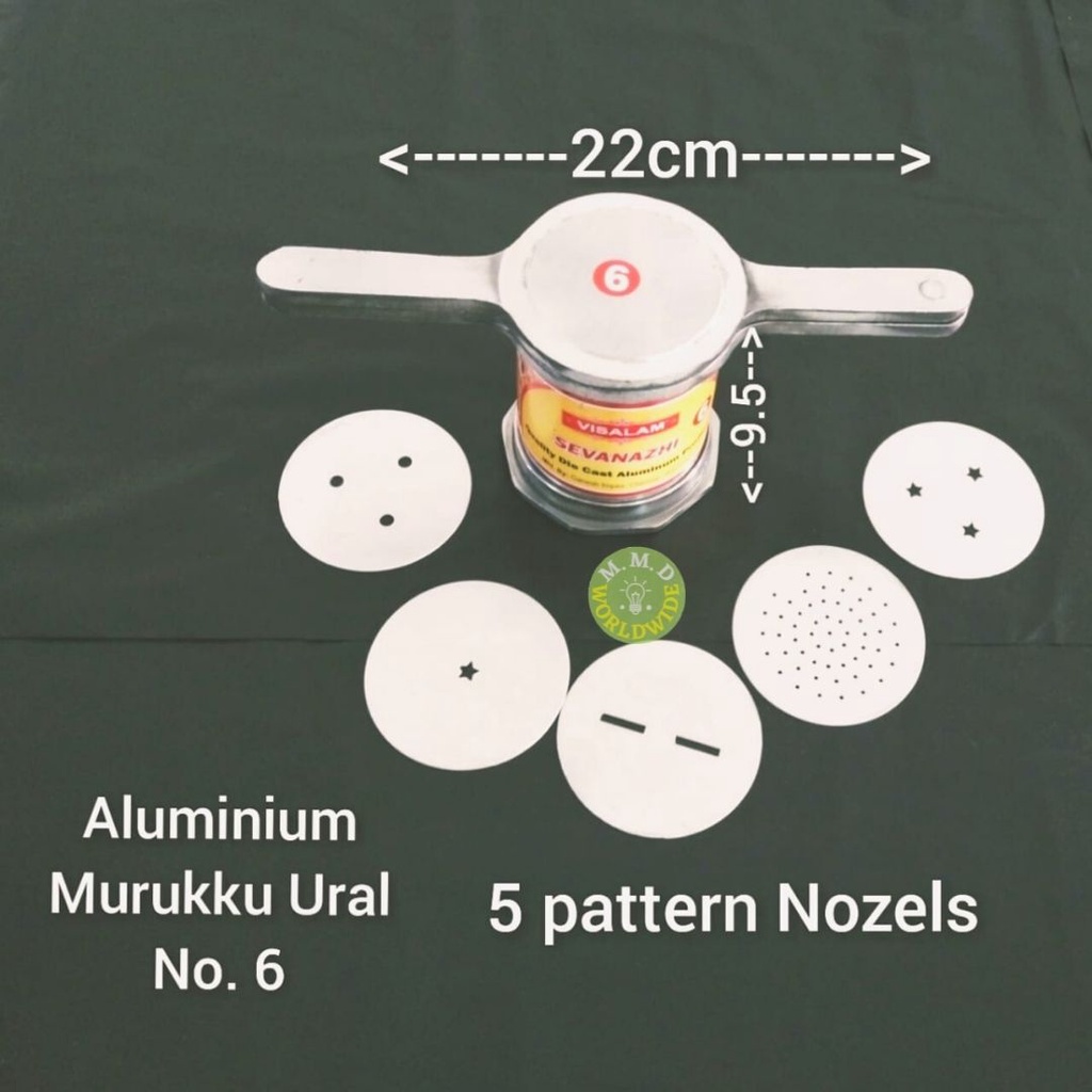 Aluminium Murukku Ural No 6 | Shopee Malaysia