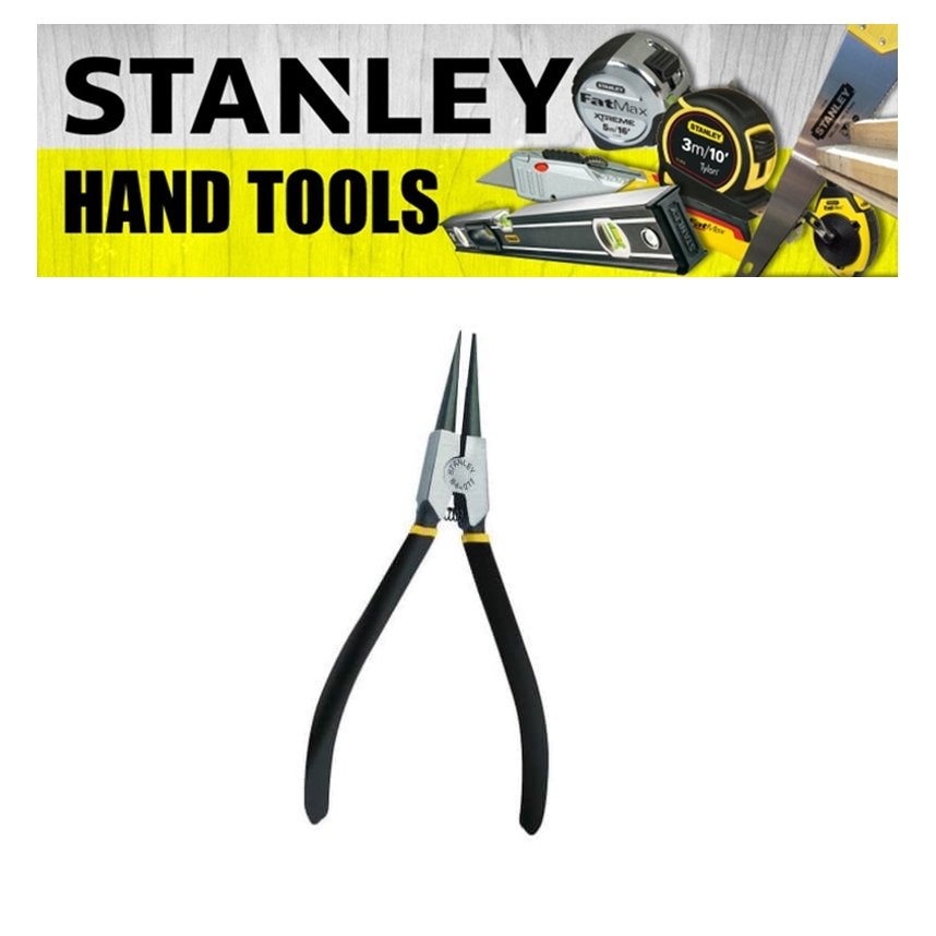 STANLEY CIRCLIP PILERS  STRAIGHT EXTERIOR/INTERIOR  SNAP RING PLIERS