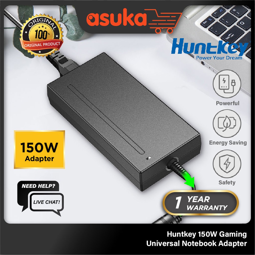 Huntkey 150W Gaming Universal Notebook Adapter