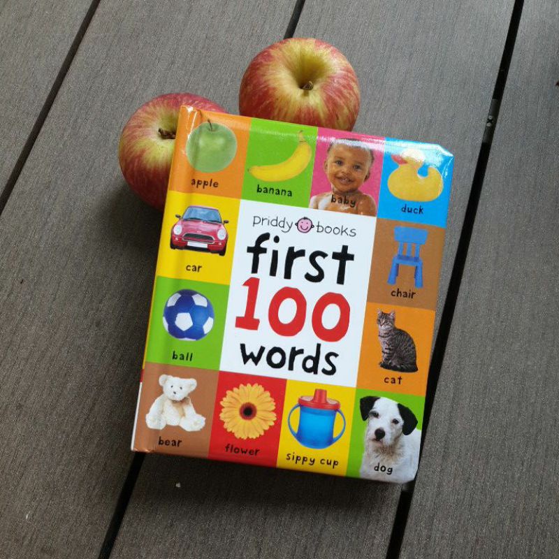 First 100 Words Priddy Books Board Book Shopee Malaysia