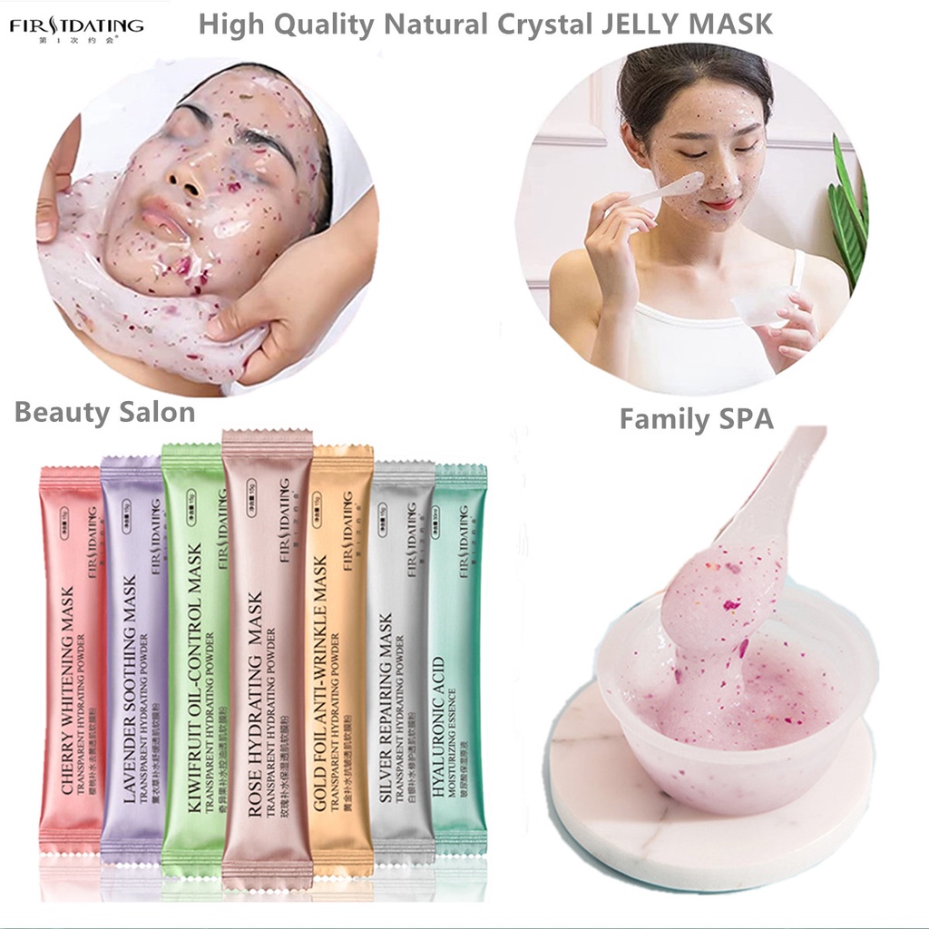 The Original Hot Selling DIY SPA Facial Jelly Mask Rose Fruit Mask Powder Rubber Mask Powder Face Crystal mask Beauty