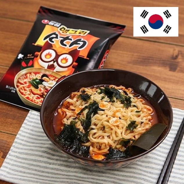 Korea Nongshim 韩国农心 Angry Racoon Noodle Triple Spicy Ramen 小浣熊辣乌冬面拉面泡面方便面121g Shopee Malaysia