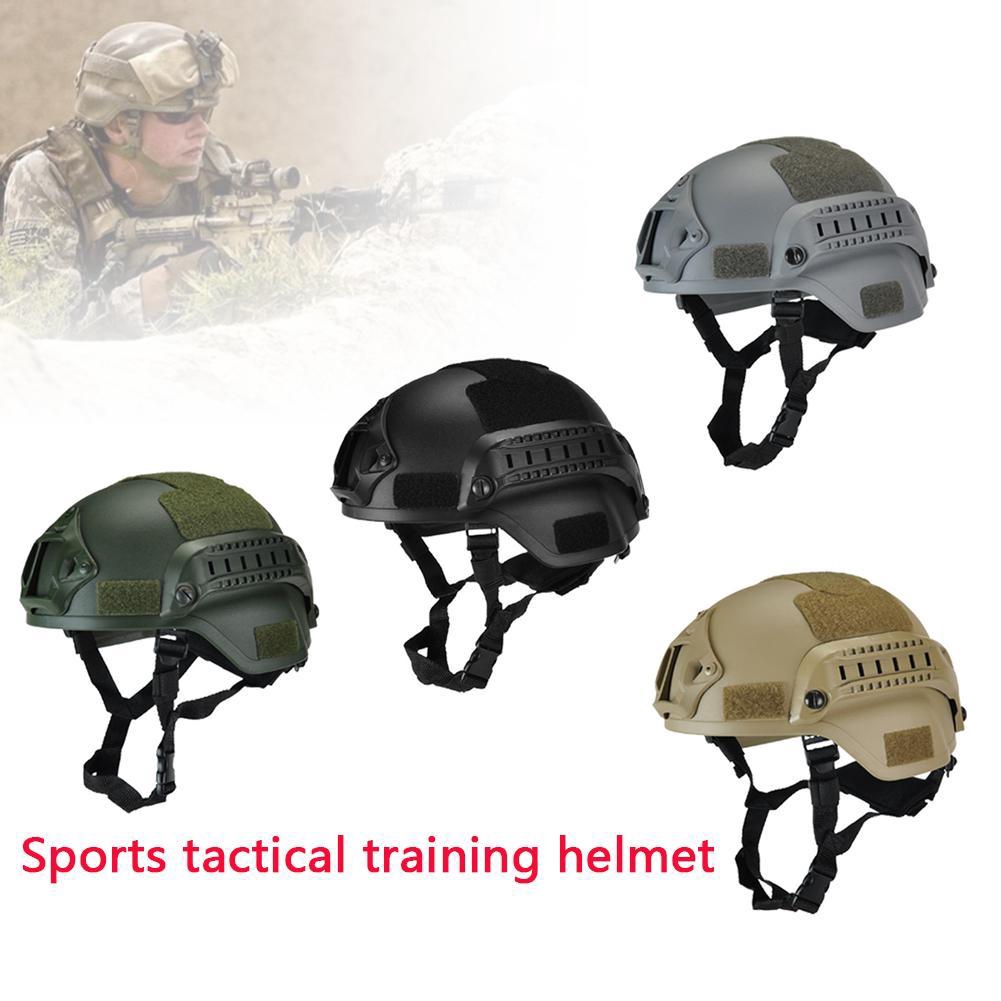 Lancer Tactical Airsoft MICH 2002 Helmet - BLACK | Airsoft Megastore