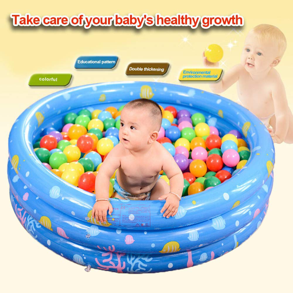 Bestway Children Swimming Pool- 3 Rings Inflatable Round Children ...