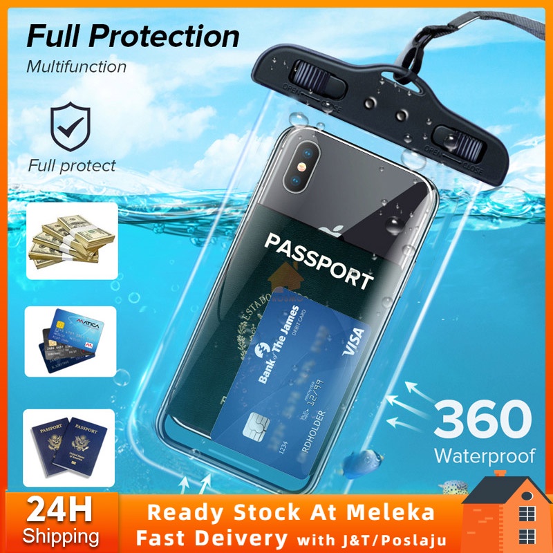 Universal Smartphone Waterproof Bag IPX8 Waterproof Phone Case Swimming Diving Floating Outdoor Waterproof Bag For Phone