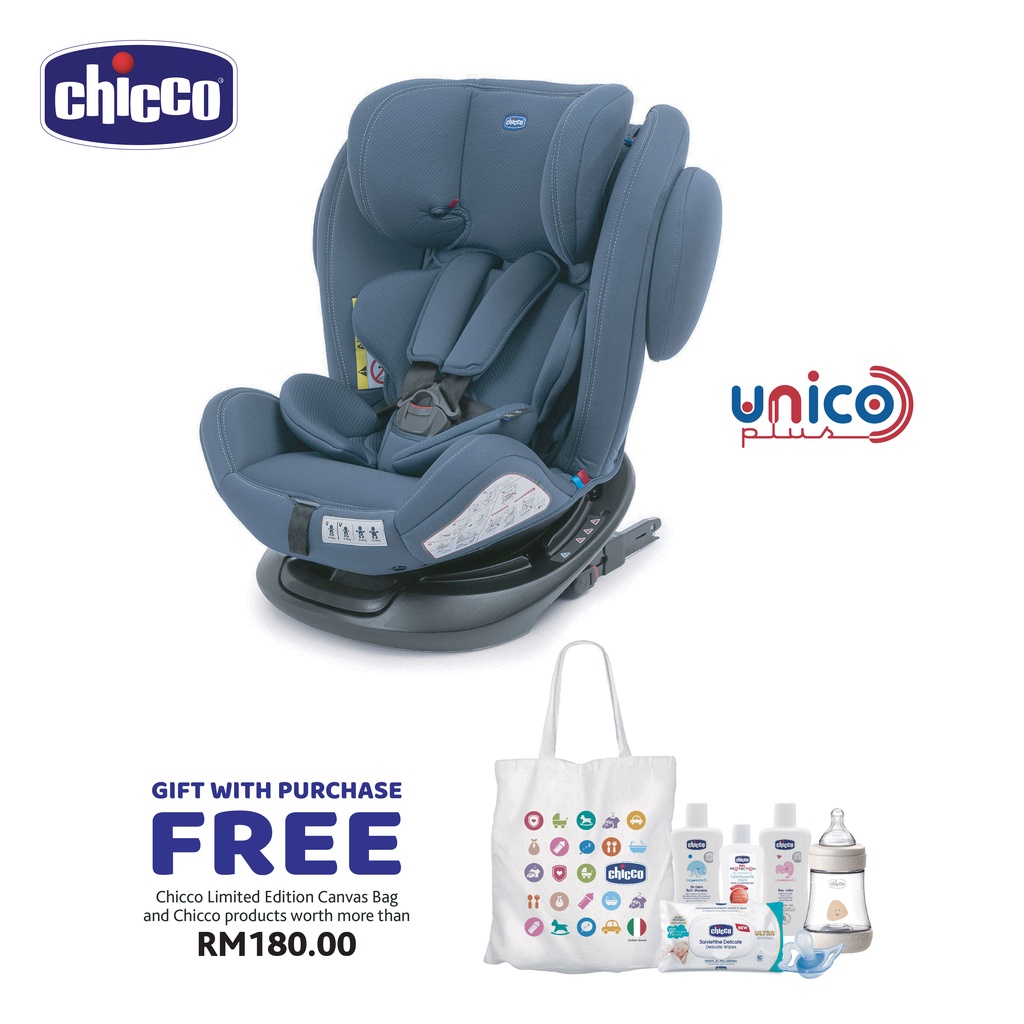 Chicco Unico Plus 360 Spin IsoFix Baby Car Seat(ECE R44/04) Shopee