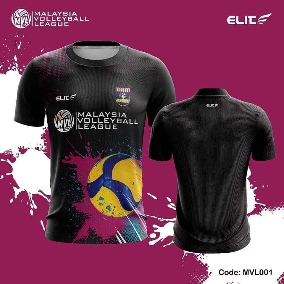 MALAYSIA VOLLEYBALL LEAGUE JERSEY ( Special Edition ) MVL001 Shopee
